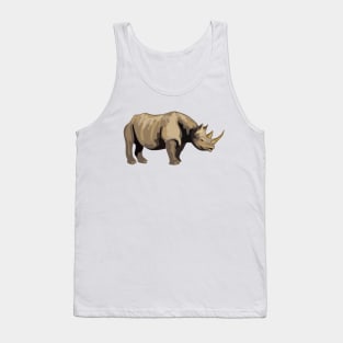 Rhino Image Tank Top